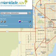 Environmental Considerations GIS map