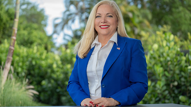 Supervisor of Elections Alina Garcia