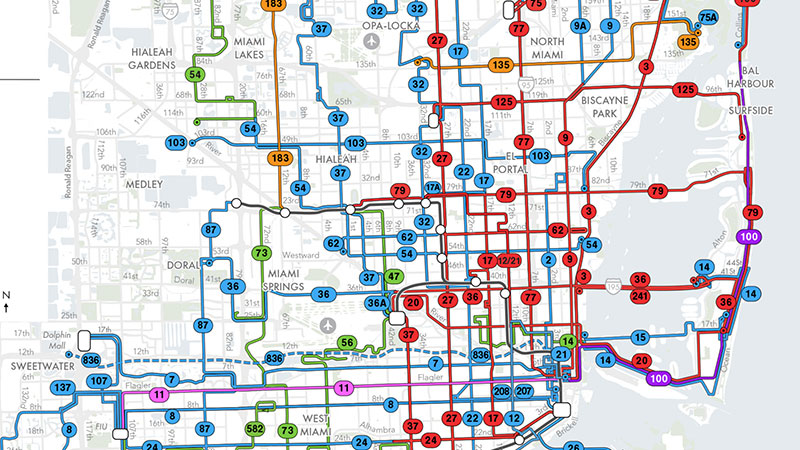 Click on the map to view better bus routes during midday hours