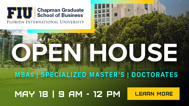 FIU Open House on May 18