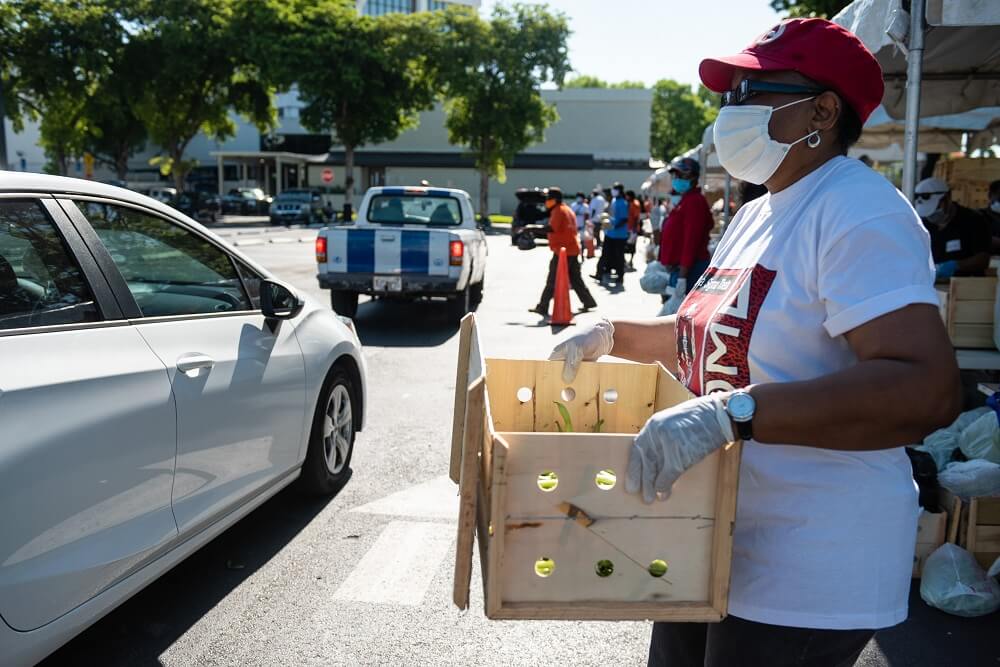 Free Meal Drive-Thru event.