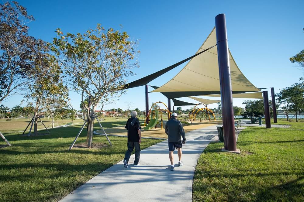 Image of trees and canopy.